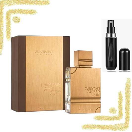 HARAMAIN AMBER OUD CAJA+PERFUMERO