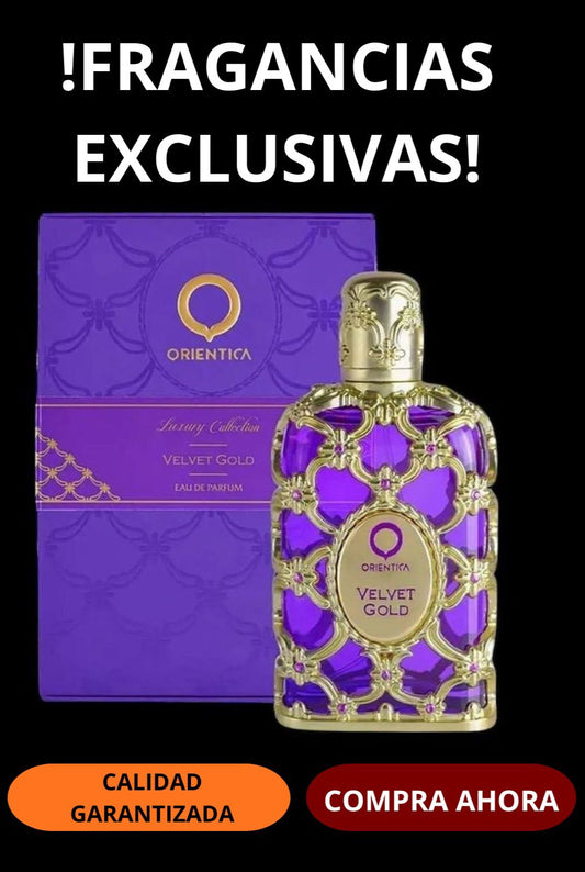 orientica velvet gold CAJA+ perfumero